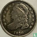 United States 1 dime 1830 (type 1) - Image 1