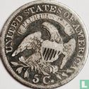États-Unis ½ dime 1833 - Image 2