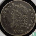 États-Unis ½ dime 1830 - Image 1