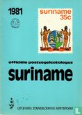 Officiële postzegelcatalogus Suriname 1981 - Afbeelding 1