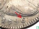 États-Unis ½ dime 1796 (1796/5) - Image 3