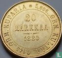 Finlande 20 markkaa 1880 - Image 1