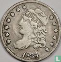 United States ½ dime 1834 (type 1) - Image 1