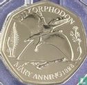 United Kingdom 50 pence 2021 (folder - colourless) "Dimorphodon" - Image 3