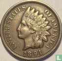 Verenigde Staten 1 cent 1891 - Afbeelding 1