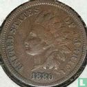 États-Unis 1 cent 1880 - Image 1