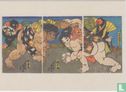 Momotaro wrestling Kaidomaru, 1843/1846 - Afbeelding 1