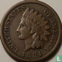 Verenigde Staten 1 cent 1884 - Afbeelding 1