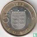 Finland 5 euro 2013 "Provincial buildings - Traditional house in Ostrobothnia" - Afbeelding 1
