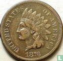 États-Unis 1 cent 1876 - Image 1