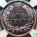 États-Unis 1 cent 1871 (BE - type 1) - Image 2