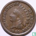 United States 1 cent 1864 (bronze - without L) - Image 1