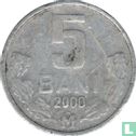 Moldavië 5 bani 2000 - Afbeelding 1