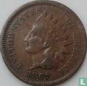 United States 1 cent 1867 (type 2) - Image 1