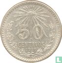 Mexico 50 centavos 1939 - Image 1