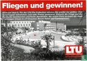 Werbekarte LTU  - "Fliegen und gewinnen" - Afbeelding 1