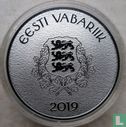 Estonia 8 euro 2019 (PROOF) "Hanseatic Viljandi" - Image 1