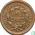 United States 1 cent 1857 (Braided hair - type 2) - Image 2