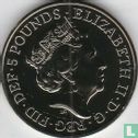 United Kingdom 5 pounds 2020 (copper-nickel) "White Horse of Hanover" - Image 2