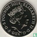 United Kingdom 5 pounds 2019 "Legend of the ravens" - Image 1