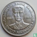 Philippinen 1 Piso 1969 (PROOFLIKE) "100th anniversary Birth of Emilio Aguinaldo" - Bild 1