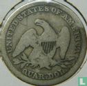 Verenigde Staten ¼ dollar 1850 (zonder letter) - Afbeelding 2