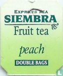 Siembra Express Tea Fruit tea peach double bags - Image 1