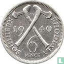 Zuid-Rhodesië 6 pence 1940 - Afbeelding 1