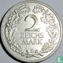 Empire allemand 2 reichsmark 1925 (E) - Image 2