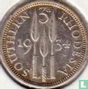 Zuid-Rhodesië 3 pence 1934 - Afbeelding 1