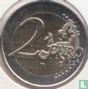 Luxemburg 2 euro 2021 (reliëf - leeuw) "40th anniversary of the marriage of Grand Duke Henri" - Afbeelding 2