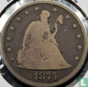 Verenigde Staten 20 cents 1875 (CC) - Afbeelding 1