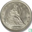 États-Unis 20 cents 1876 (CC) - Image 1