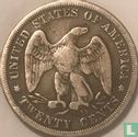 États-Unis 20 cents 1876 (sans lettre) - Image 2