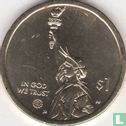 United States 1 dollar 2020 (D) "Connecticut" - Image 2