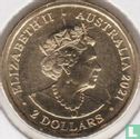 Australia 2 dollars 2021 (without C) "Lest we forget - Indigenous military service" - Image 1