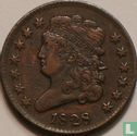Verenigde Staten ½ cent 1828 (13 sterren) - Afbeelding 1
