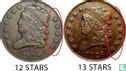 Verenigde Staten ½ cent 1828 (13 sterren) - Afbeelding 3