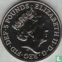 United Kingdom 5 pounds 2020 (copper-nickel) "White Lion of Mortimer" - Image 2