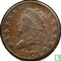Vereinigte Staaten 1 Cent 1808 - Bild 1