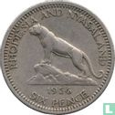 Rhodésie et Nyassaland 6 pence 1956 - Image 1