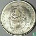 Mexico 5 pesos 1952 - Image 1