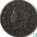 Verenigde Staten 1 cent 1820 (type 3) - Afbeelding 1