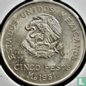 Mexique 5 pesos 1951 - Image 1