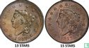 Verenigde Staten 1 cent 1817 (13 sterren) - Afbeelding 3
