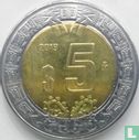 Mexico 5 pesos 2019 - Afbeelding 1