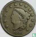 United States 1 cent 1826 - Image 1