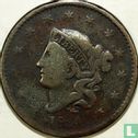 United States 1 cent 1834 (type 2) - Image 1