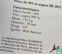 Frankreich 50 Euro 2021 (PP - Silber) "200th anniversary Death of Napoleon" - Bild 3