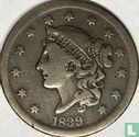 Verenigde Staten 1 cent 1839 (type 3) - Afbeelding 1